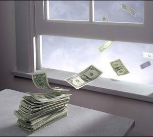 Money Out Window